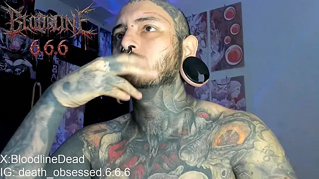 DEATHINK666XX online show from January 15, 2026, 4:22 pm