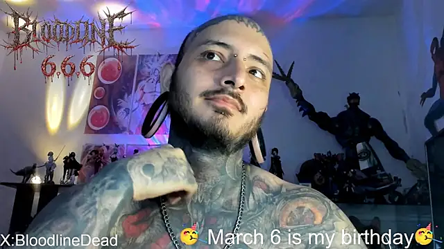 DEATHINK666XX online show from February 16, 2026, 5:53 pm