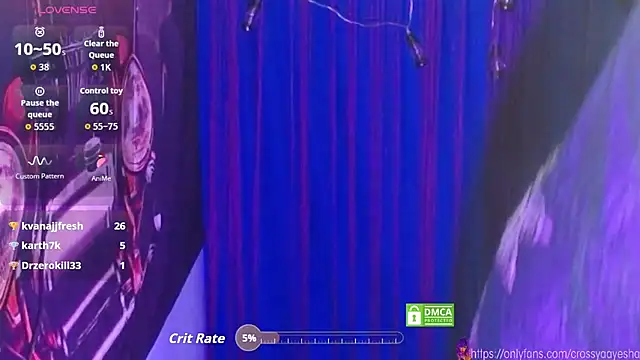 CrossyAayesha online show from September 9, 2025, 6:07 pm