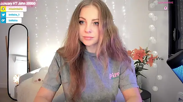 ImKeira online show from January 16, 2026, 7:18 pm