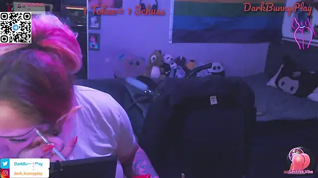 DarkBunnyPlay online show from September 14, 2025, 8:02 am