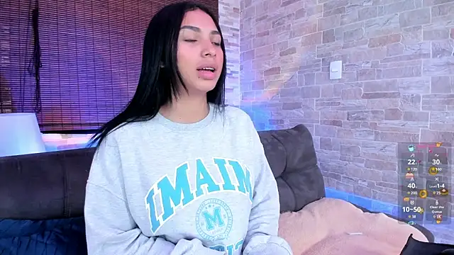 Snapshot of SALOME_CLARK1 chatting on February 24, 2025, 12:16 pm SALOME CLARK1 online show from February 24, 2025, 12:16 pm
