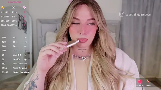 Snapshot of IsabellaFigueredo__ chatting on January 12, 2025, 1:21 am IsabellaFigueredo   online show from January 12, 2025, 1:21 am