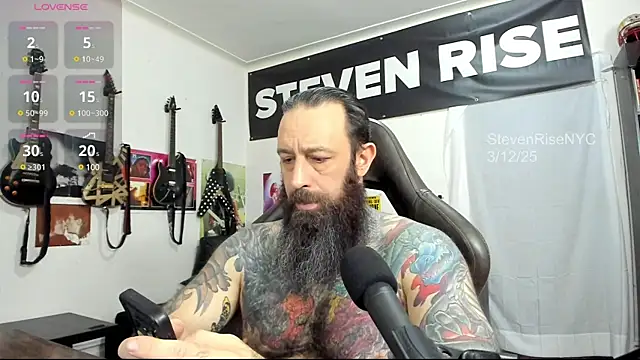 StevenRiseNYC online show from March 12, 2025, 2:01 pm