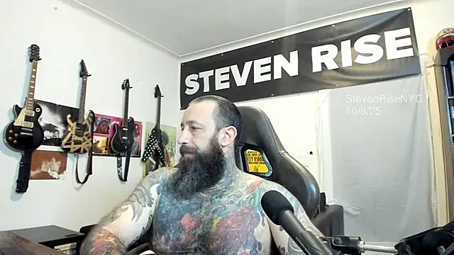 StevenRiseNYC online show from October 9, 2025, 12:41 am