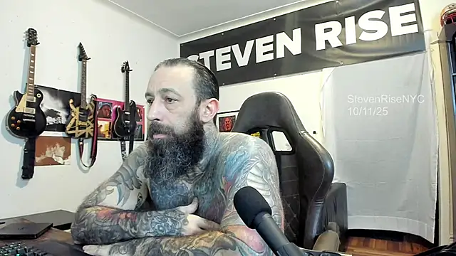 StevenRiseNYC online show from October 12, 2025, 12:09 am