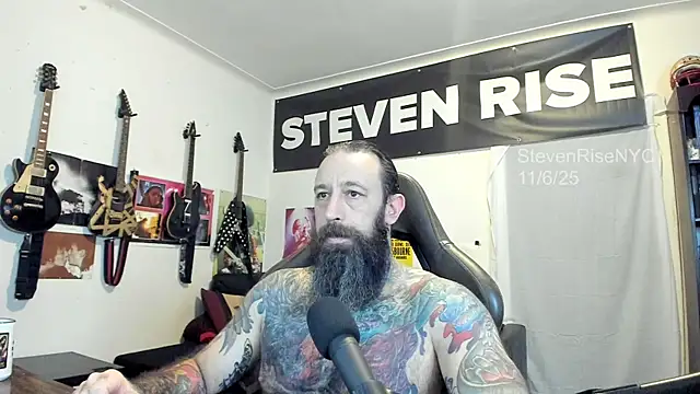 StevenRiseNYC online show from November 6, 2025, 1:56 pm